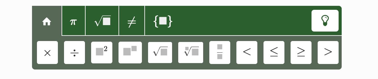 Styled formula editor